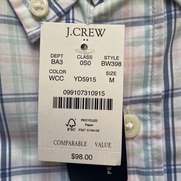 J. Crew Performance Dress shirt for man size M - Picture 3 of 7